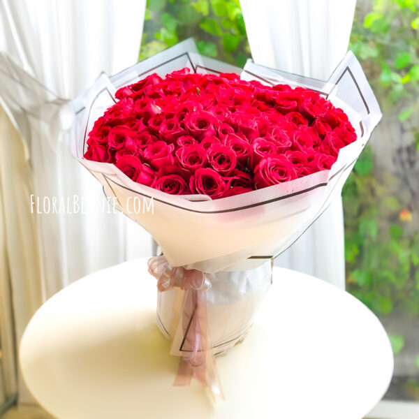 99 Red Rose Bouquet