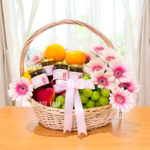 Flower Delivery Singapore 73 Bird Nest Fruit Basket Hamper