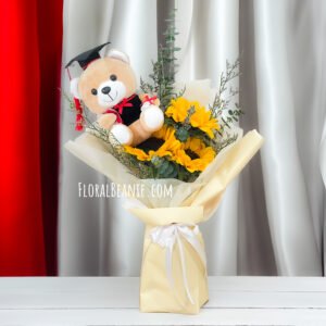 向日葵毕业花束