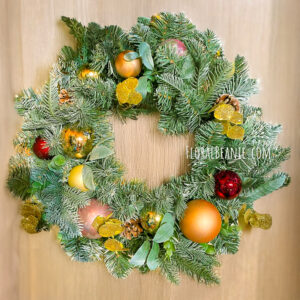 Flower Wreath 48 Colorful Ornament Wreath