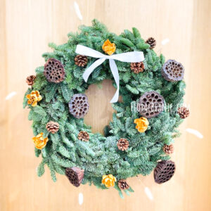 Flower Wreath 41 Lotus Chritsmas Wreath Singapore