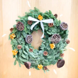 Lotus Chritsmas Wreath Singapore