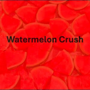 Homemade Watermelon Crush
