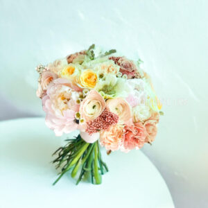 Flower Delivery Singapore 13 Champagne Tone Bridal Bouquet